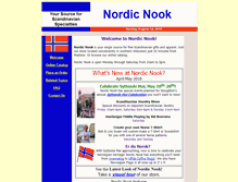 Tablet Screenshot of nordic-nook.com